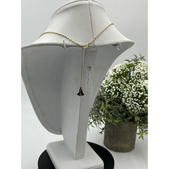 Shashi Designer Magical Pegasus Coin Charm 18K Gold Plated Long Necklace USA - Picture 8 of 12